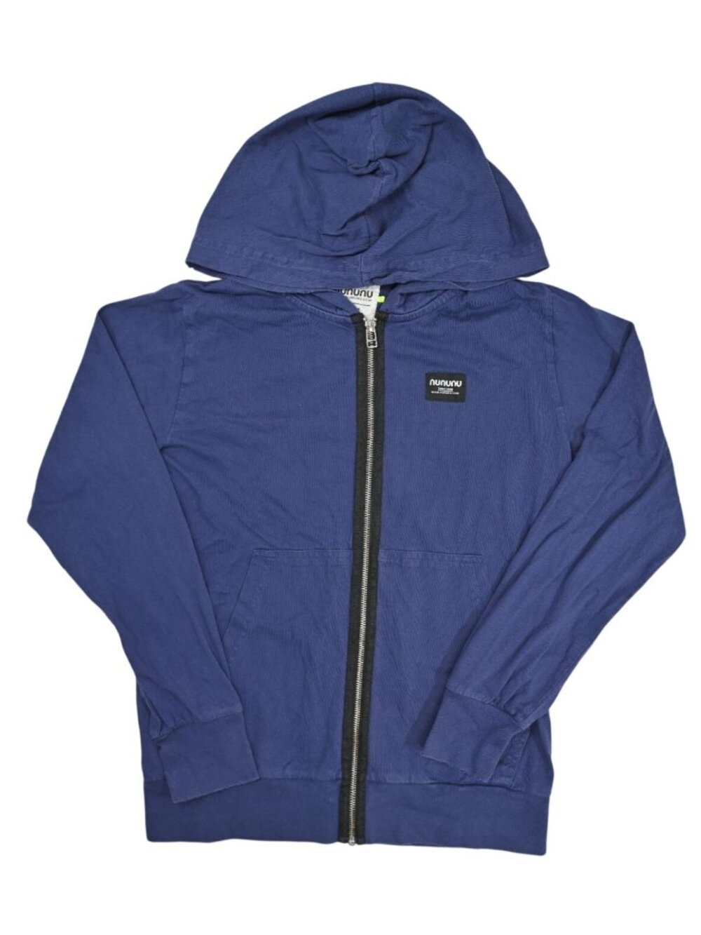 Nununu Iconic Zip Hoodie in Indigo